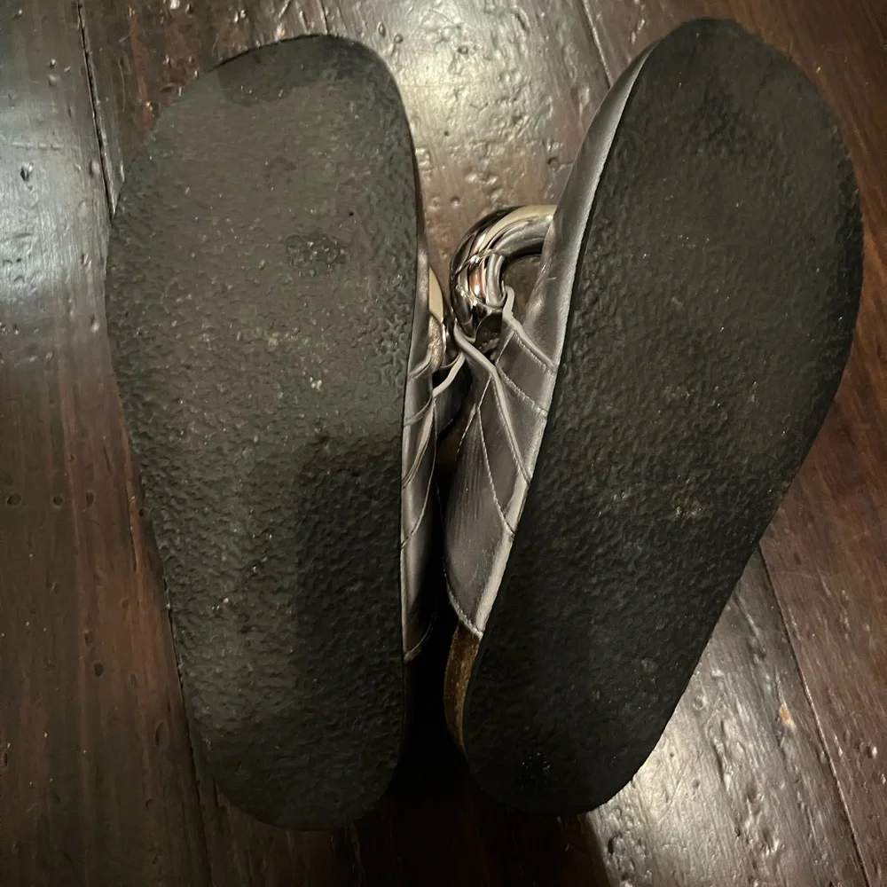 JW ANDERSON Silver Chain Mules - Picture 13 of 13